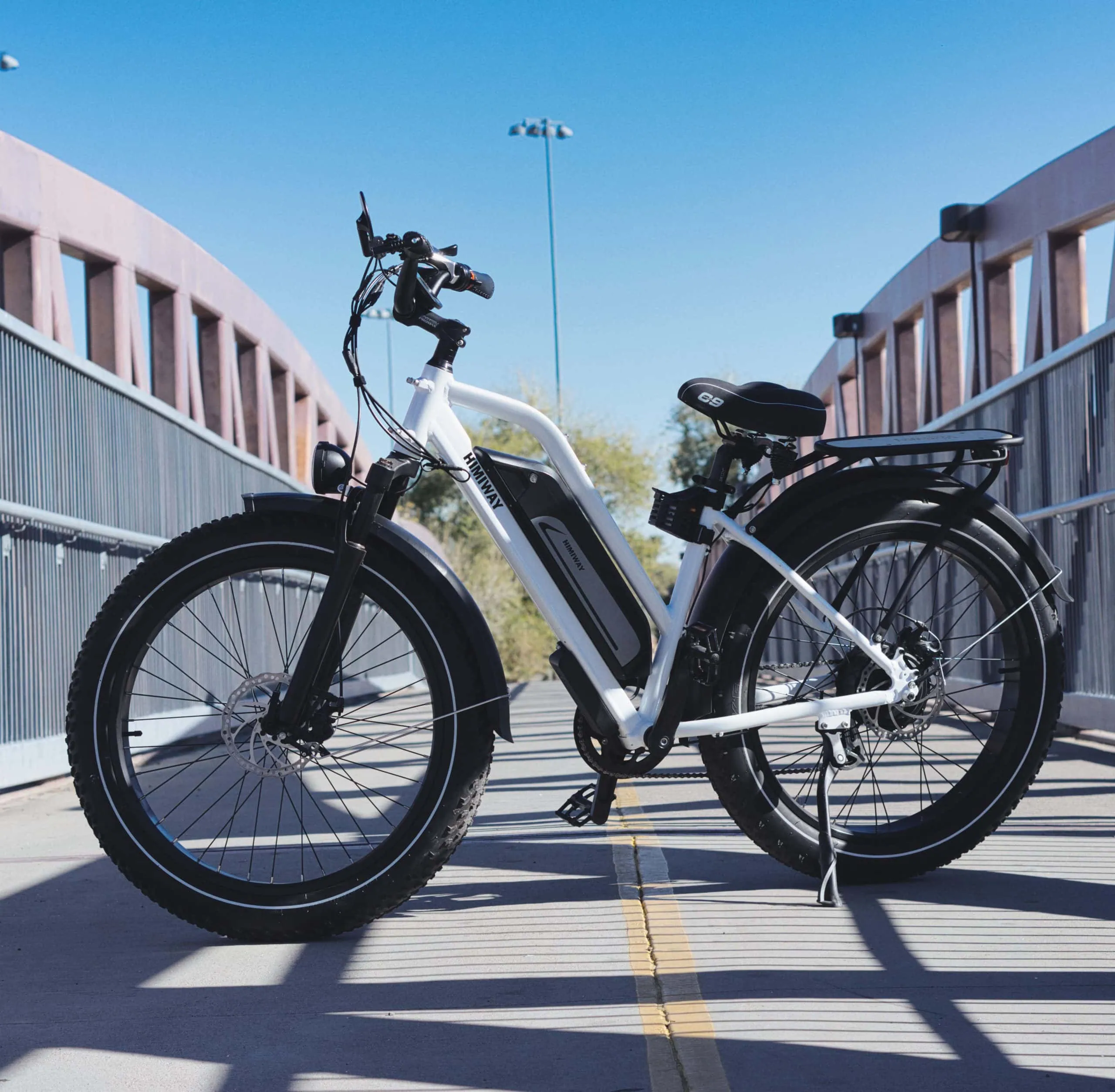 High-performance electric bike for urban and outdoor commuting, featuring durable build and powerful battery.
