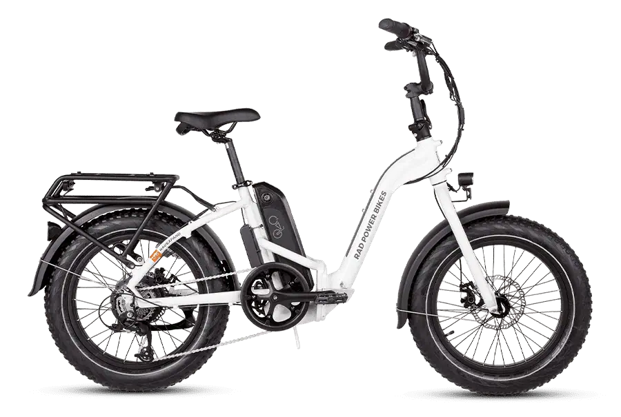 Rad Expand Folding Step Through e-bike for rent
